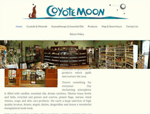Tablet Screenshot of coyotemoonbr.com